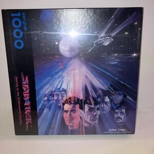 VINTAGE 1993 STAR TREK Movie Springbok Puzzle 1000 Piece NEW Factory Sealed